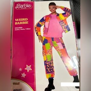 Adult Weird Barbie Costume - Barbie the Movie Size Medium